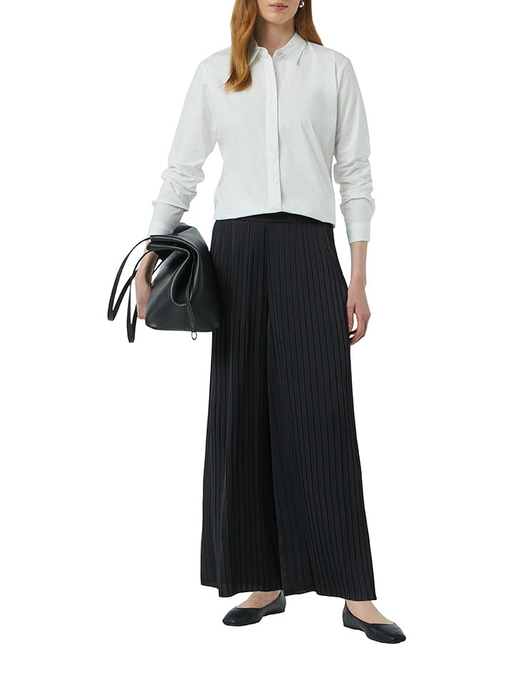 Marlenehose in Dunkelblau