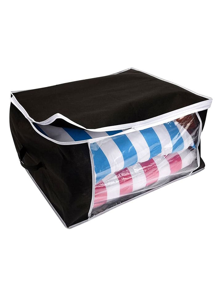 Torba w kolorze czarnym do przechowywania - 60 x 30 x 45 cm