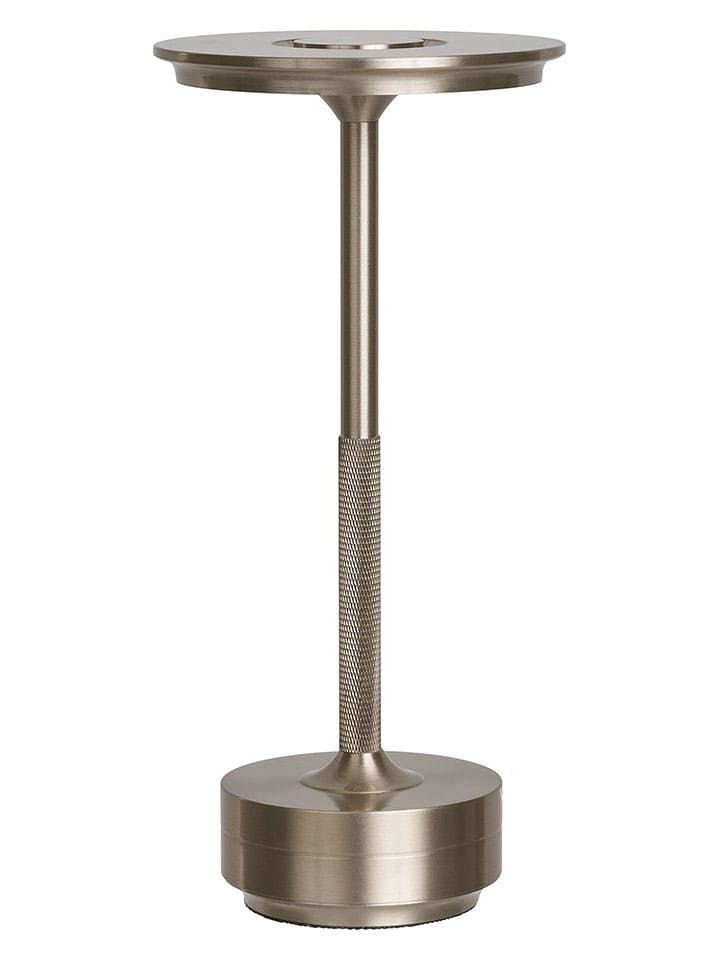 Lampa stołowa LED "Lyneham" w kolorze srebrnym - wys. 28,5 cm
