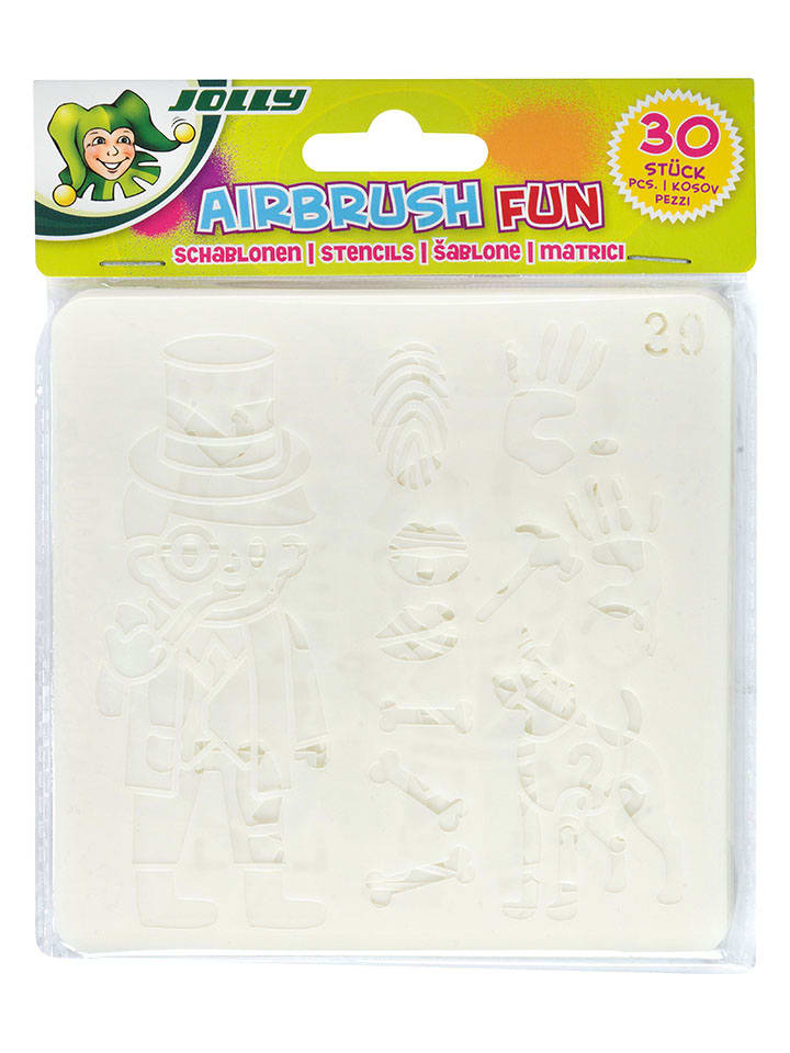 Airbrush-Schablonen - 30 Stück