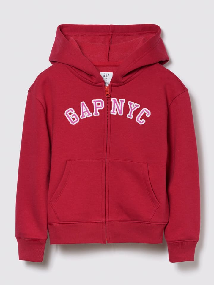 Sweatjacke in Rot