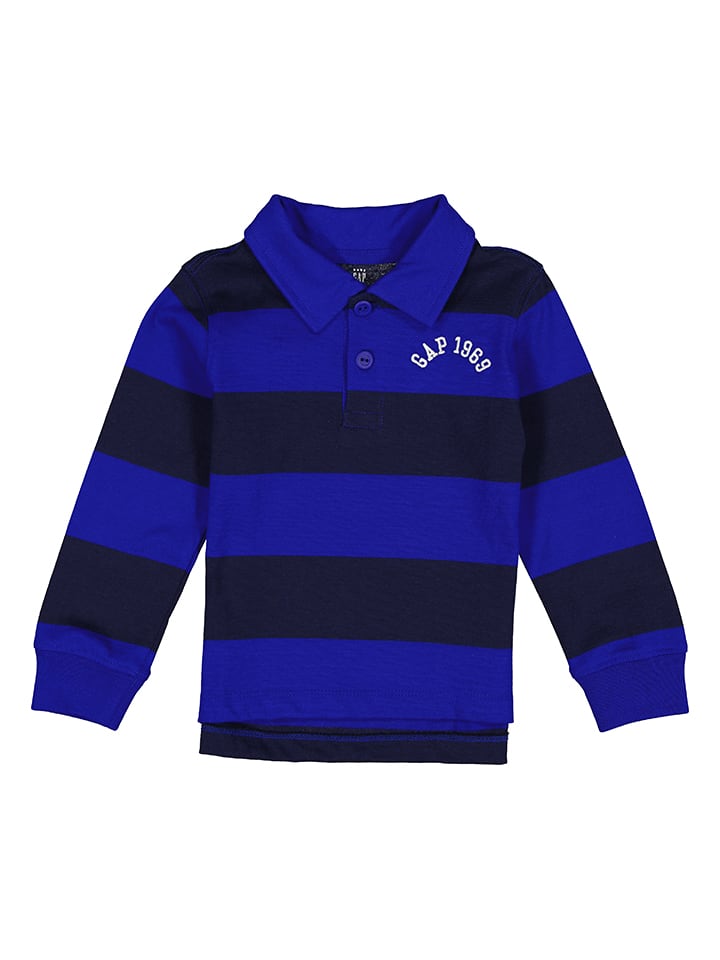 Koszulka polo w kolorze niebieskim