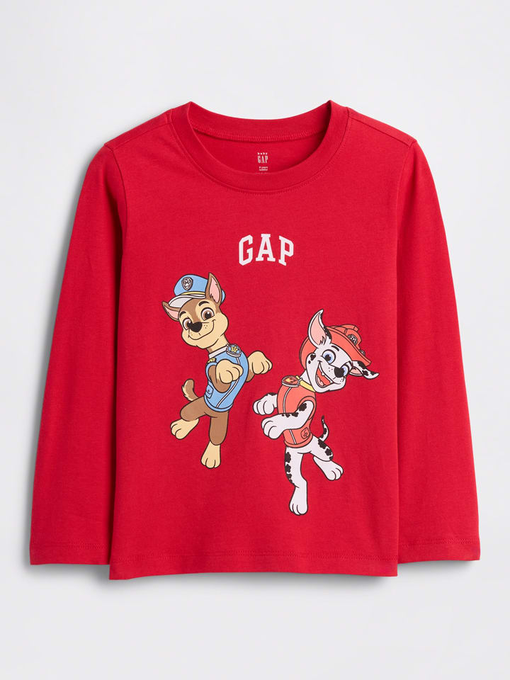 Longsleeve in Rot