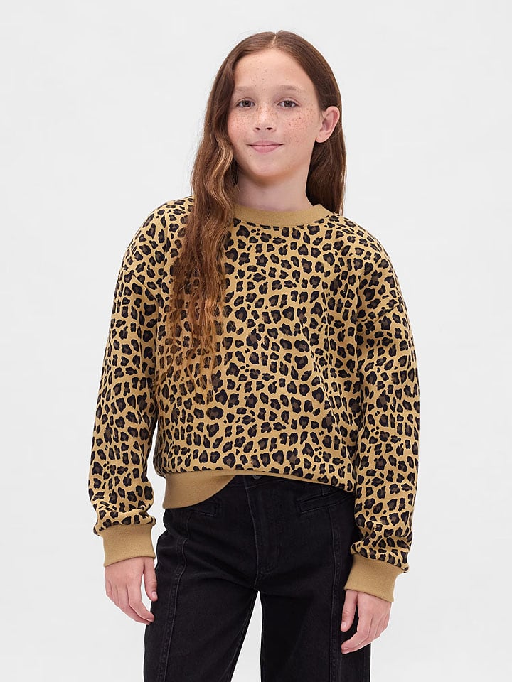 Sweatshirt in Hellbraun