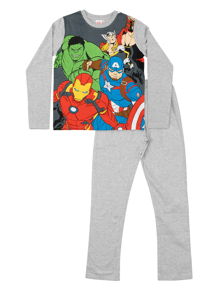 Pyjama in Grau