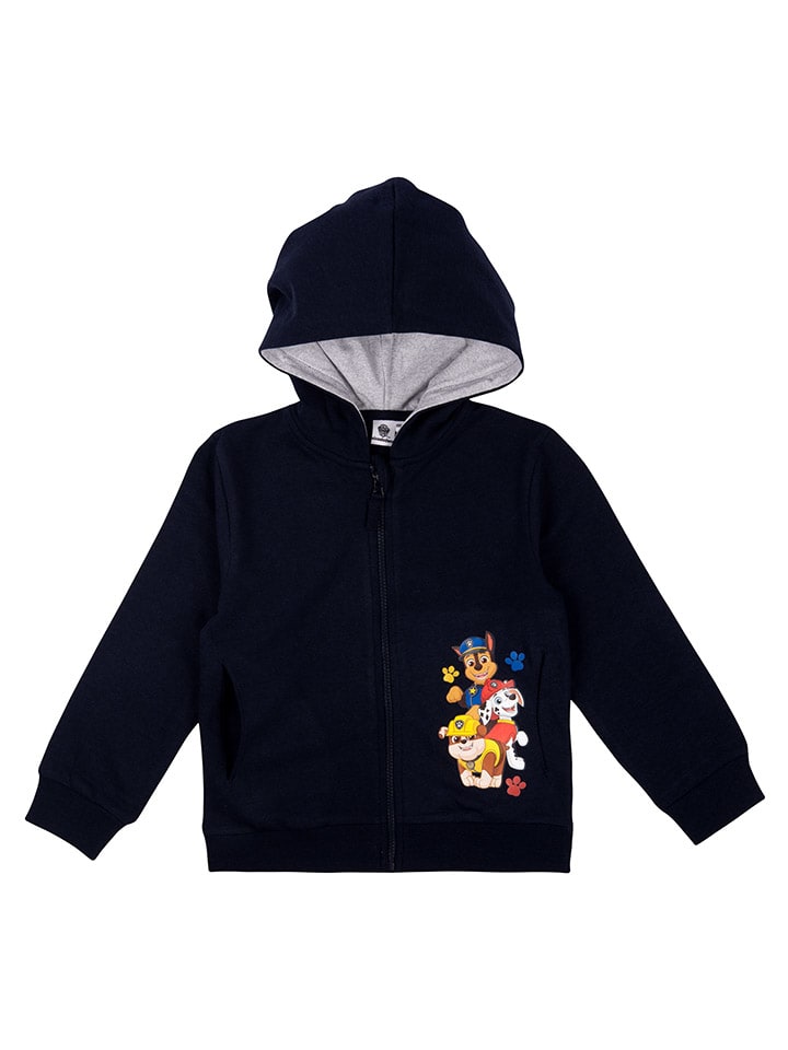 Sweatjacke in Schwarz