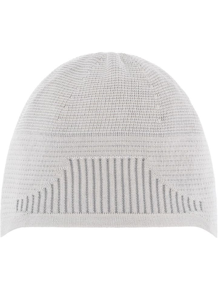 Czapka beanie "Active" w kolorze szaro-białym