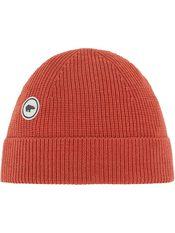 Wollen muts "Mino" oranje
