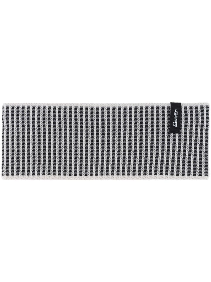 Stirnband "Fly" in Grau/ Schwarz/ Creme