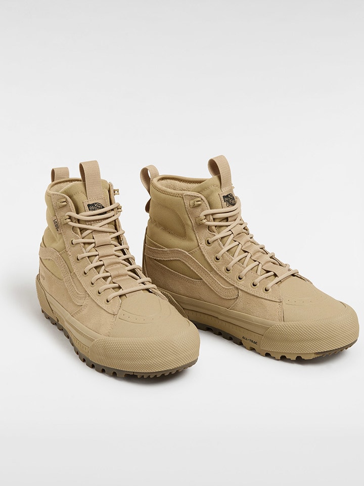 Leder-Sneakers ''Sk8-Hi'' in Beige
