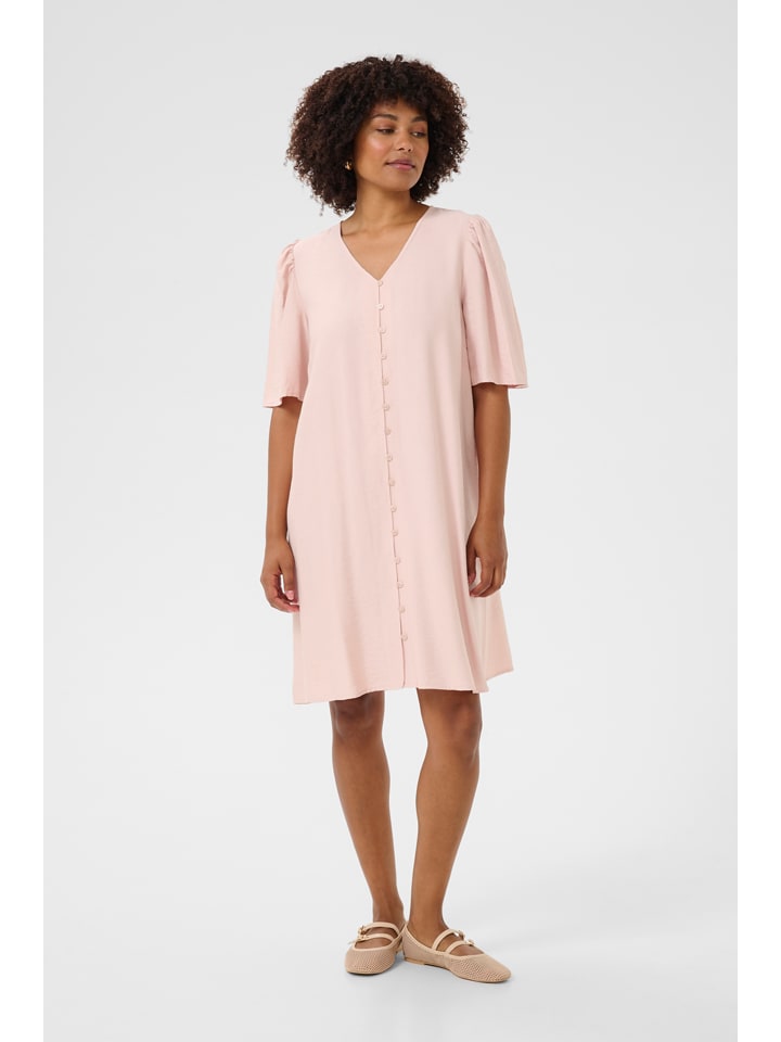 Kleid in Beige