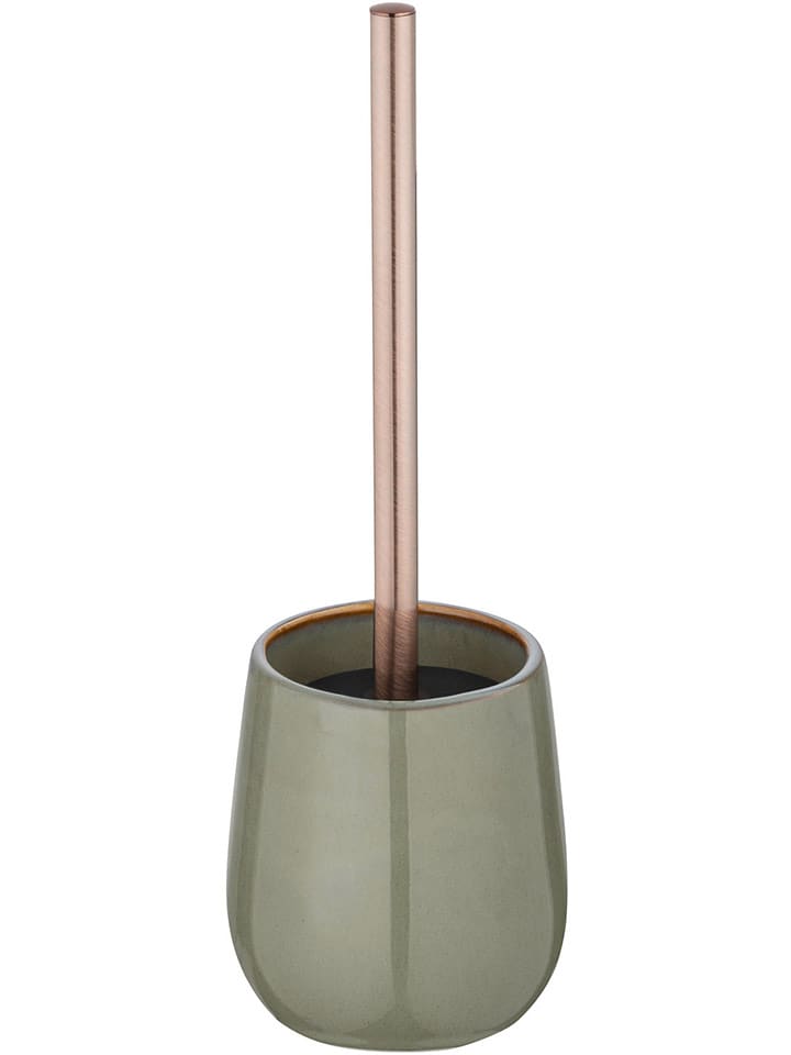 WC-Garnitur in Grün - (H)40 x Ø 10,5 cm