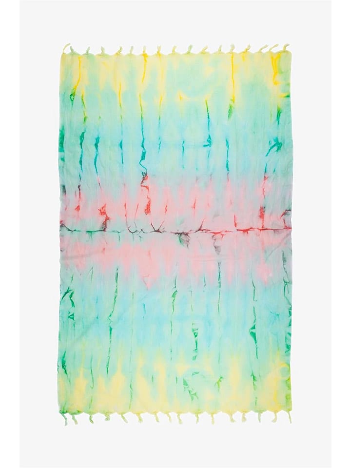Strandtuch "Rainbow" in Bunt - (L)179 x (B)90 cm