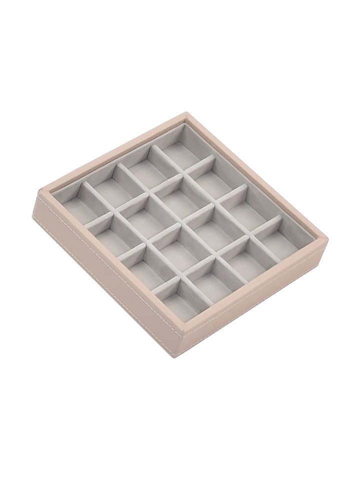 Schmuckkiste in Rosa - (B)15 x (H)15 x (T)3 cm