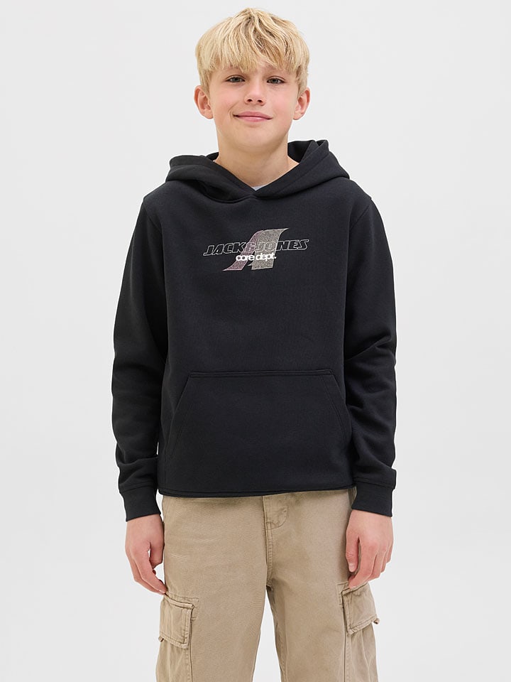 Hoodie "Tier" in Schwarz