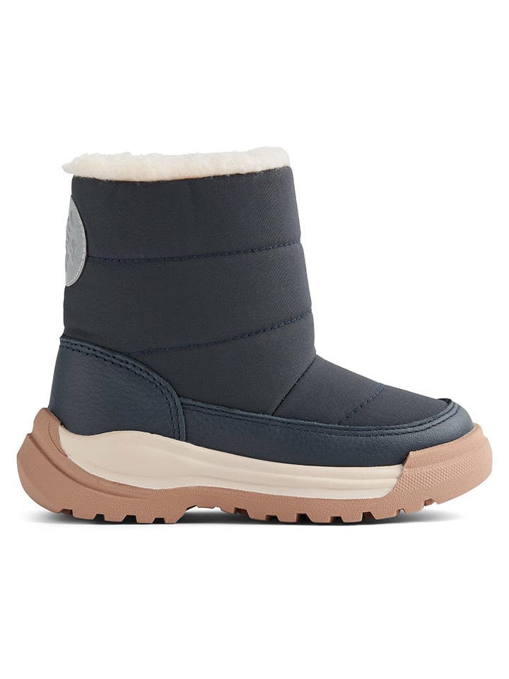 Winterboots in Dunkelblau