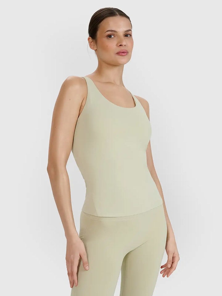 Trainingstop in Beige
