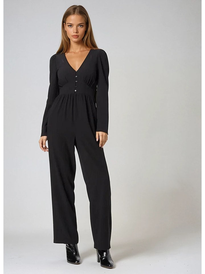 Jumpsuit in Schwarz