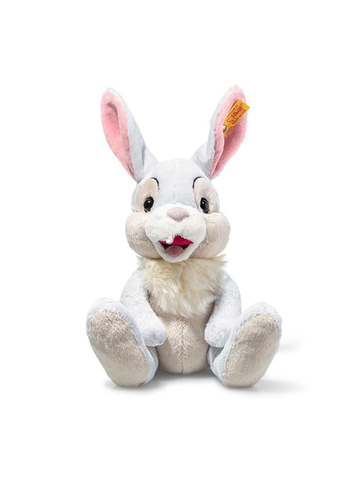 Kuscheltier "Klopfer Hase" in Weiß - ab 3 Jahren