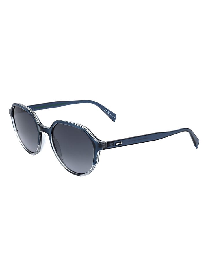 Okulary przeciwsłoneczne unisex w kolorze granatowym