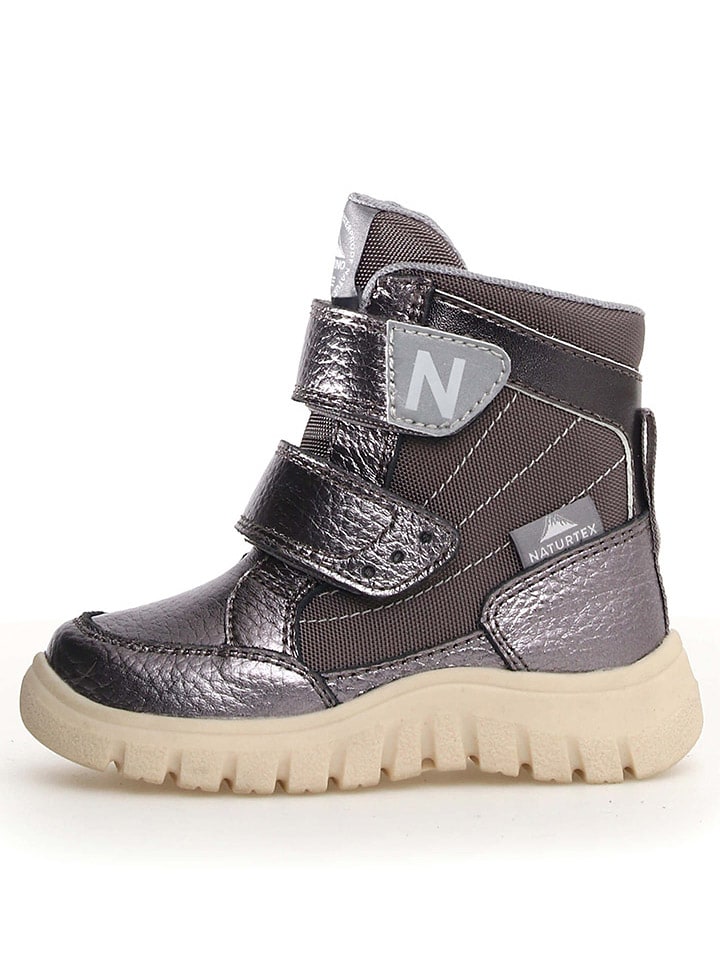 Winterboots "Rivo" in Silber/ Grau