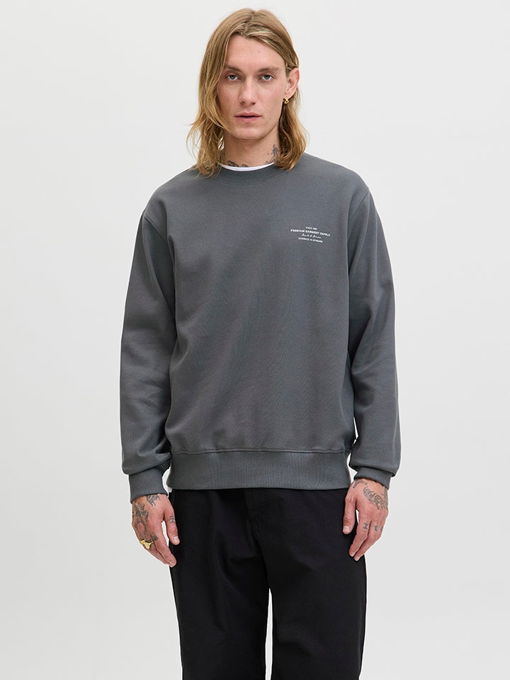 Bluza "Jprblachad" w kolorze szarym