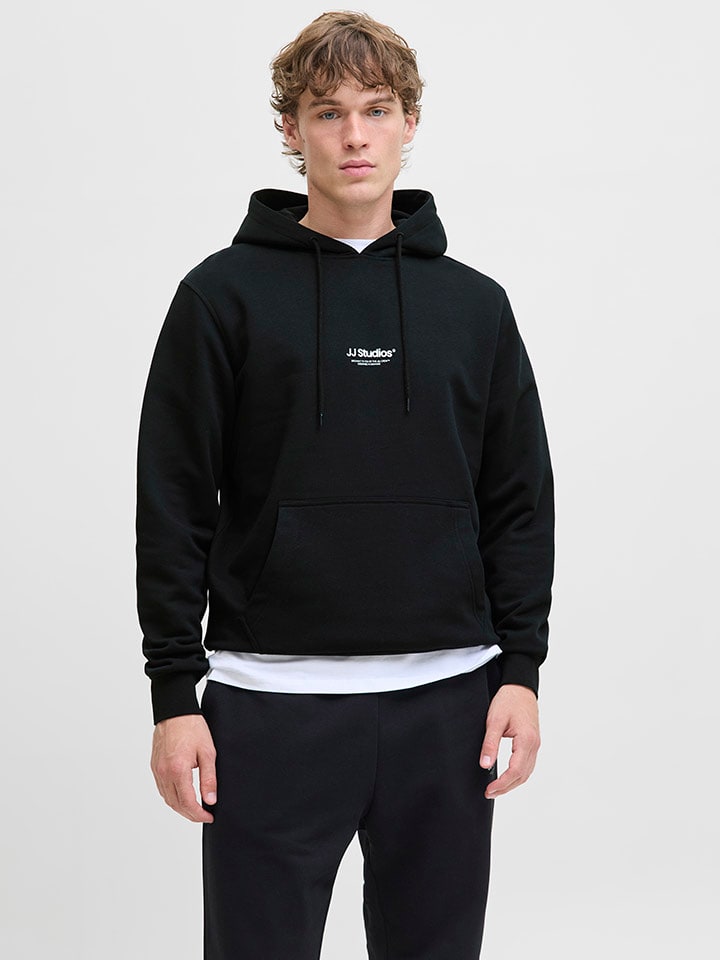 Hoodie "Jjesoho" in Schwarz