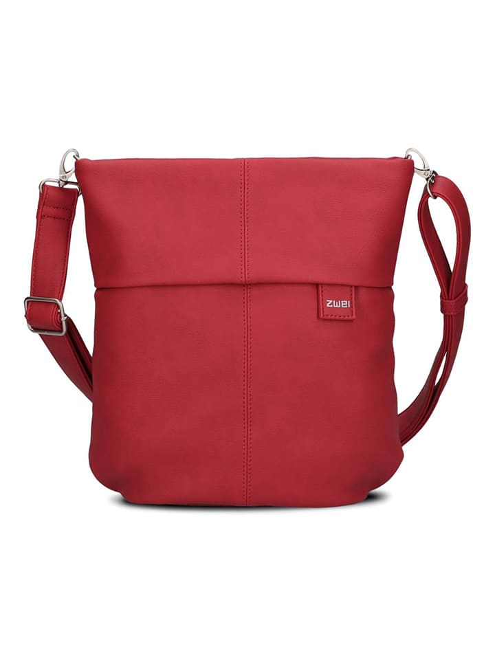 Umhängetasche in Rot - (B)27 x (H)28 x (T)13 cm