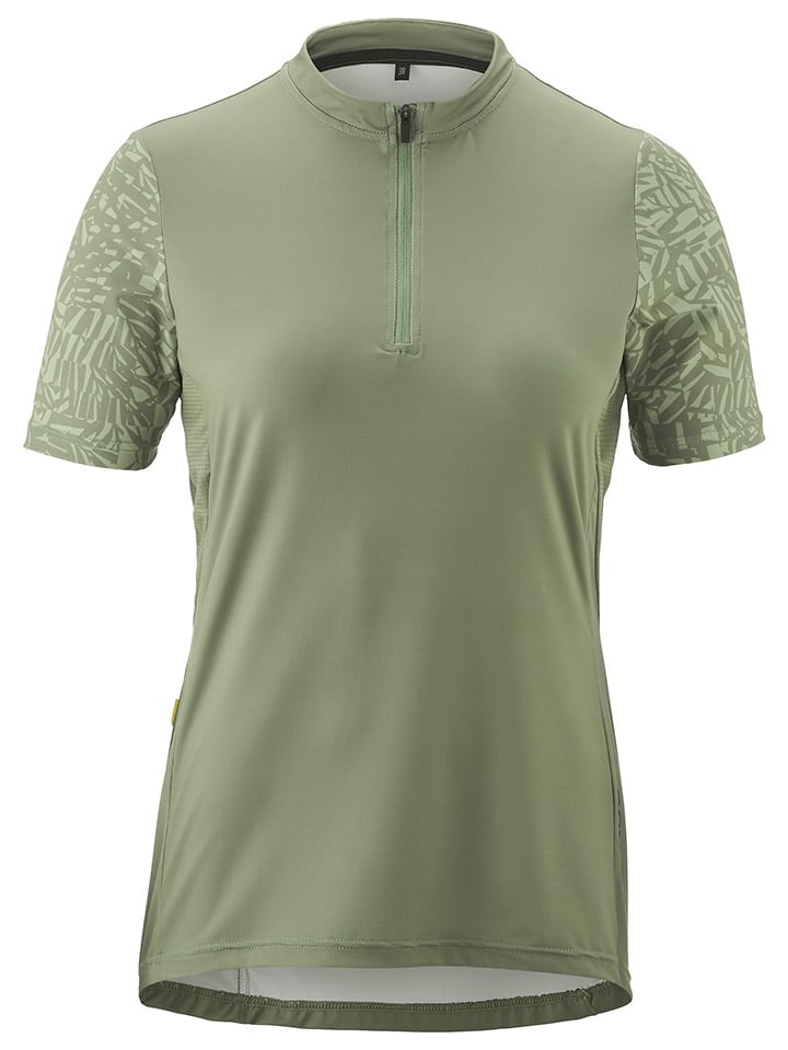 Fahrradshirt in Salbei