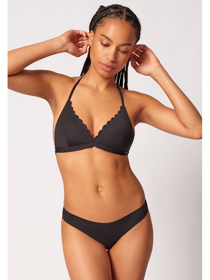 Biustonosz bikini w kolorze czarnym