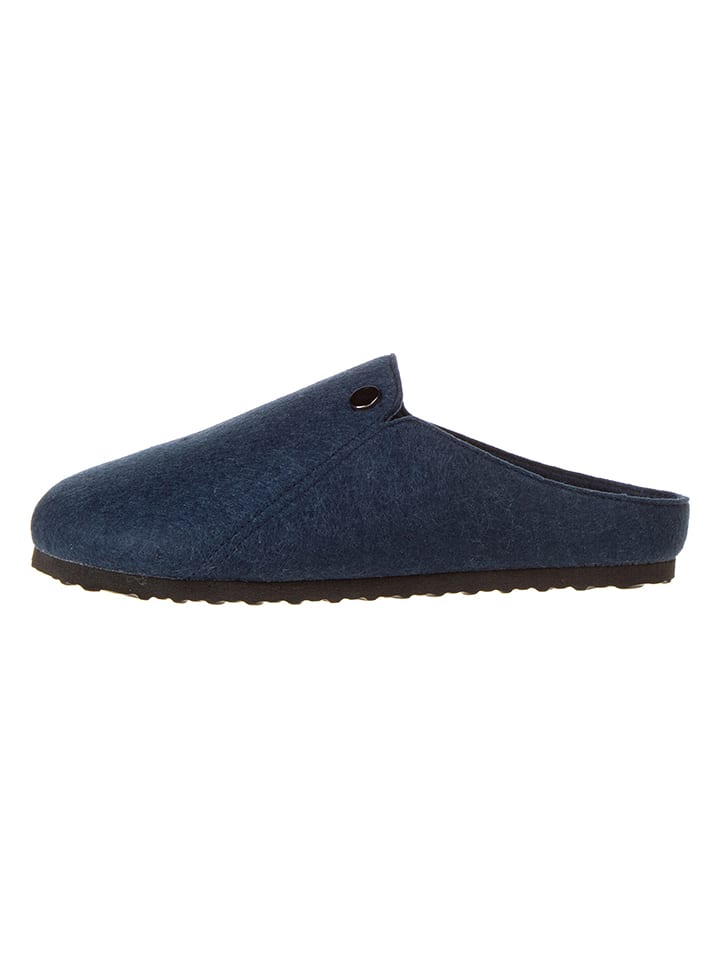 Pantoffels donkerblauw