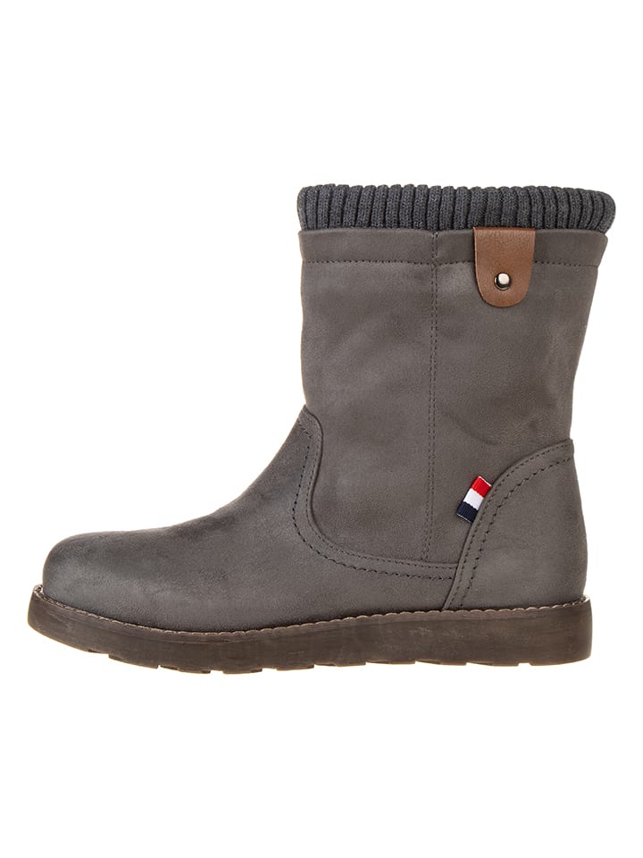 Winterboots in Grau