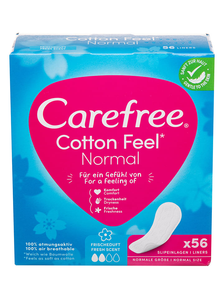 Wkładki higieniczne (56 szt.) "Cotton Feel Normal"