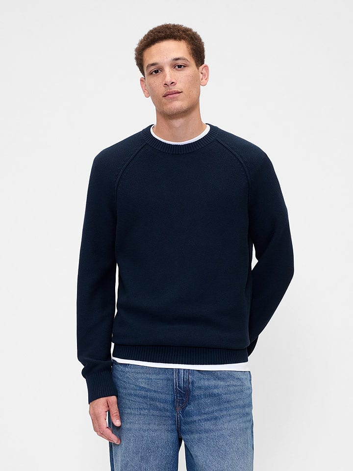 Trui donkerblauw