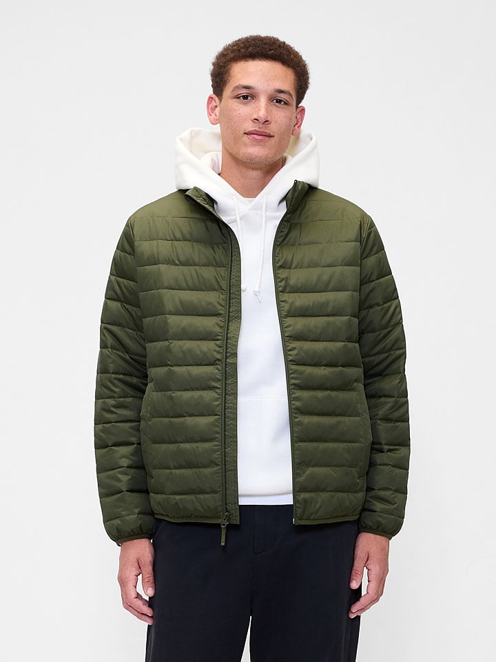 Kurtka pikowana w kolorze khaki