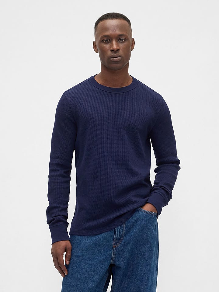 Pullover in Dunkelblau