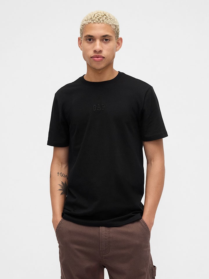 Shirt in Schwarz