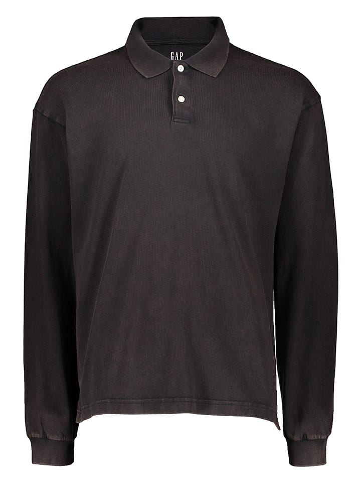 Poloshirt in Schwarz
