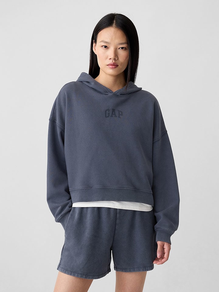 Hoodie antraciet