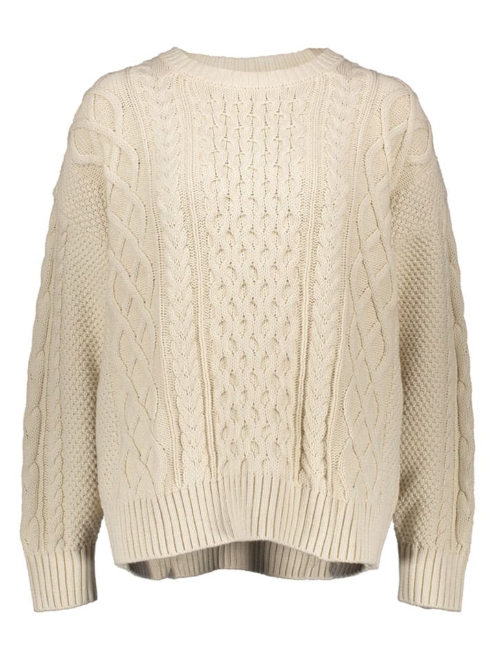Sweter w kolorze beżowym