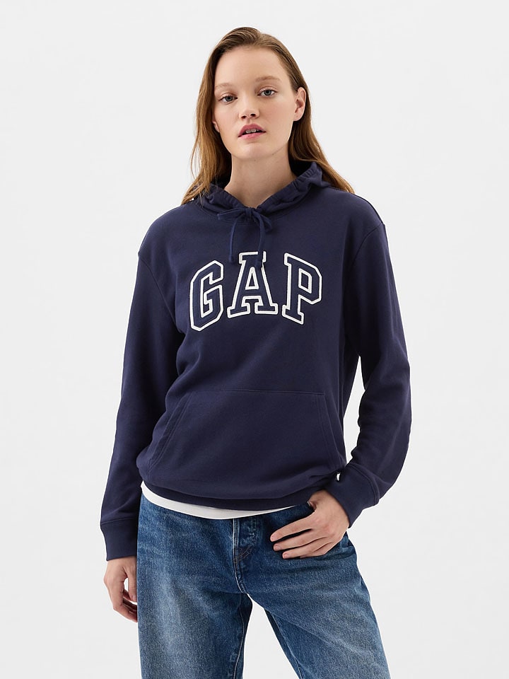 Hoodie in Dunkelblau