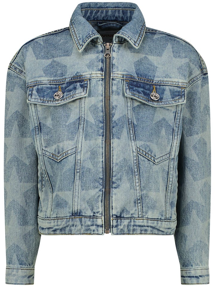 Spijkerjas "Laser Star" blauw