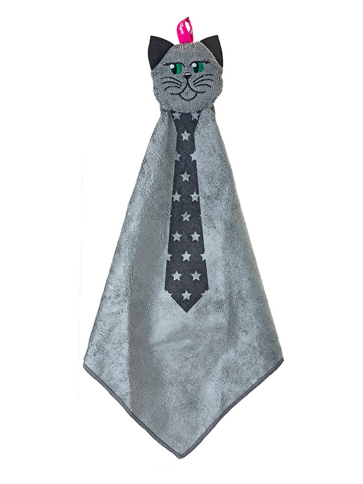 Geschirrtuch "Felix" in Grau - (L)64 cm