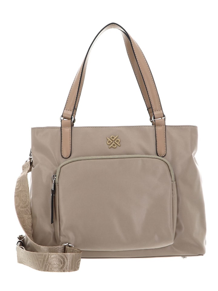 Schultertasche "Legere" in Sand - (B)34,5 x (H)25 x (T)14 cm