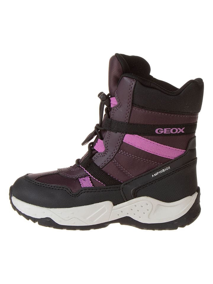 Boots "Sentiero" auberginekleurig/zwart