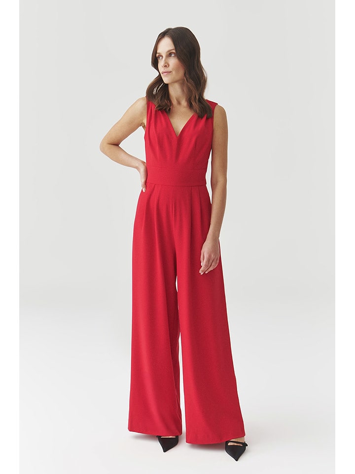 Jumpsuit in Rot