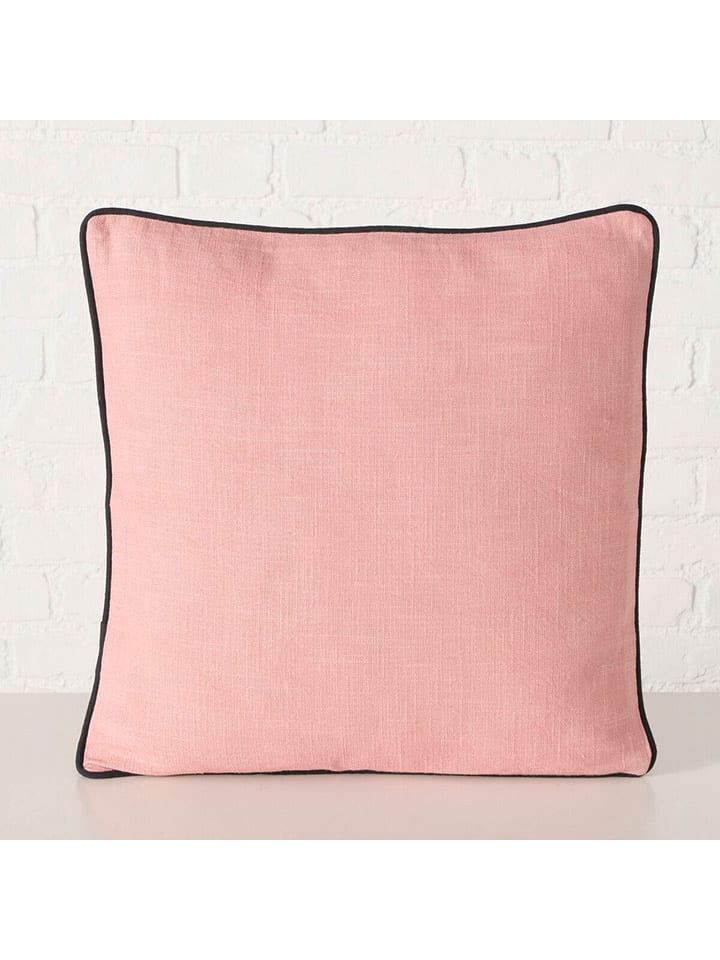 Kussen "Rosay" lichtroze - (L)45 x (B)45 cm