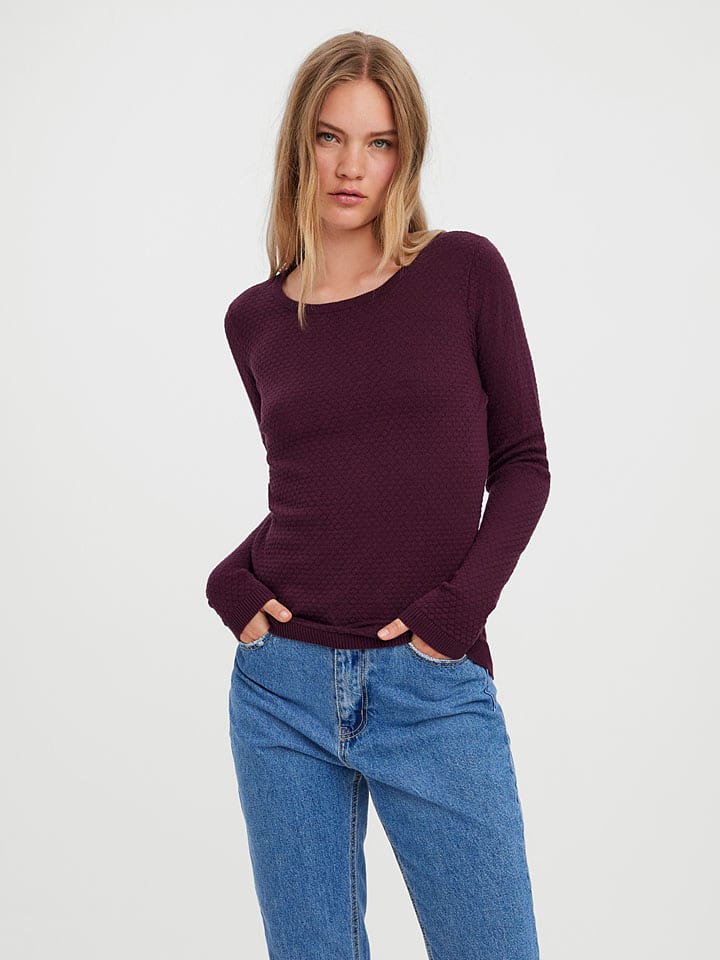 Pullover in Bordeaux