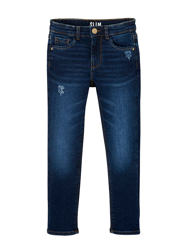 Spijkerbroek - slim fit - blauw