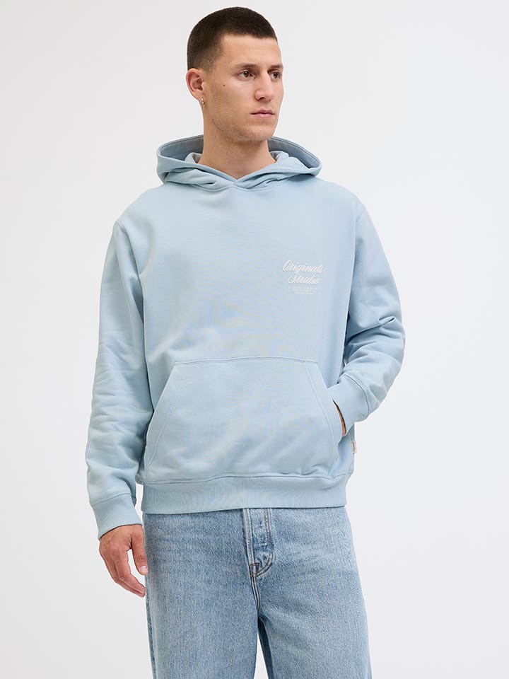 Hoodie "Jornorebro" lichtblauw
